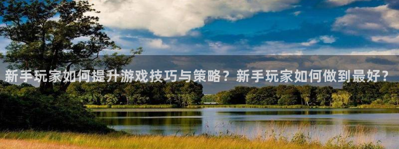 蓝冠娱乐平台负责人：新手玩家如何提升游戏技巧与策略？新手玩家