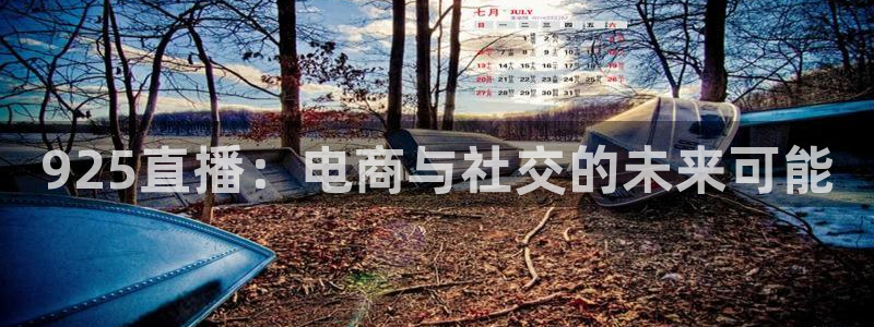 小九直播官方体育下载安装：925直播：电商与社交的未来可能